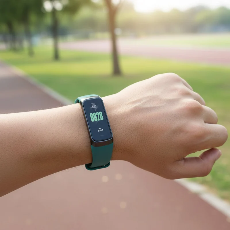 Avanceret Smartwatch med AMOLED Skærm og Fitness Tracking
