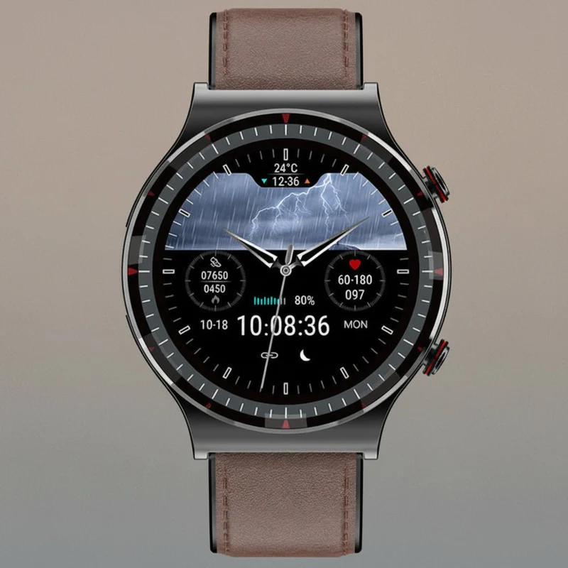 Avanceret Smartwatch med EKG og Blodtryksmåler - Sundhed på Håndleddet