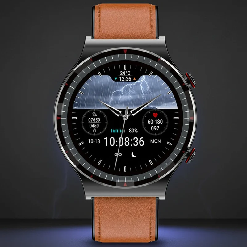 Avanceret Smartwatch med EKG og Blodtryksmåler - Sundhed på Håndleddet