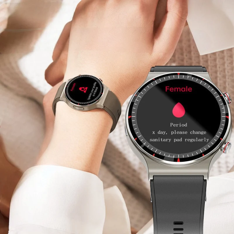 Avanceret Smartwatch med EKG og Blodtryksmåler - Sundhed på Håndleddet