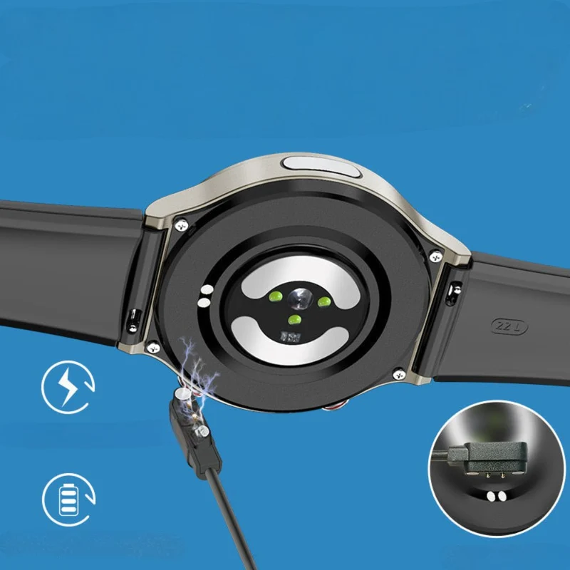 Avanceret Smartwatch med EKG og Blodtryksmåler - Sundhed på Håndleddet