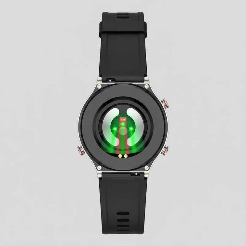 Avanceret Smartwatch med EKG og Blodtryksmåler - Sundhed på Håndleddet