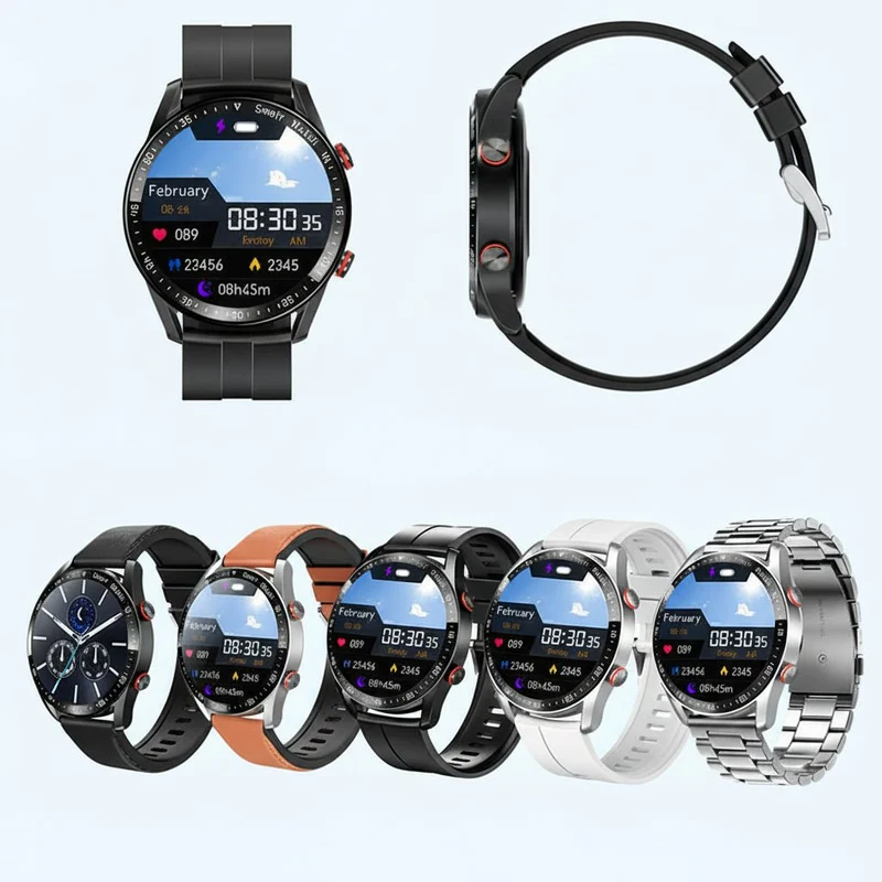 Smartwatch med Bluetooth Opkald og Vandtæt Fitness Tracker