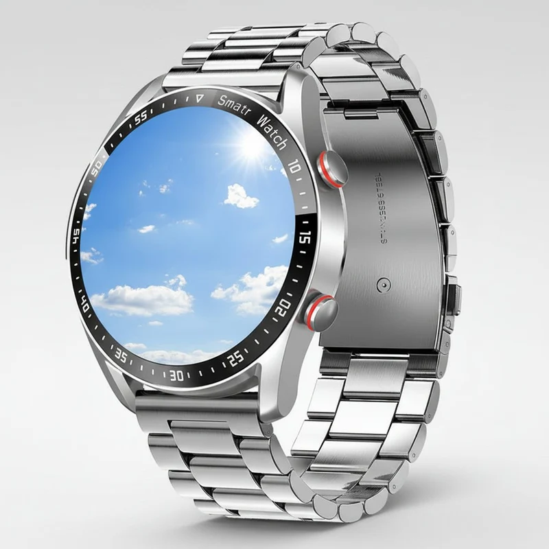 Smartwatch med Bluetooth Opkald og Vandtæt Fitness Tracker