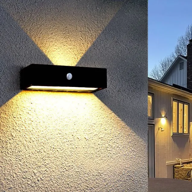 Solcelle LED Væglampe – Stilfuld Belysning uden Strømforbrug