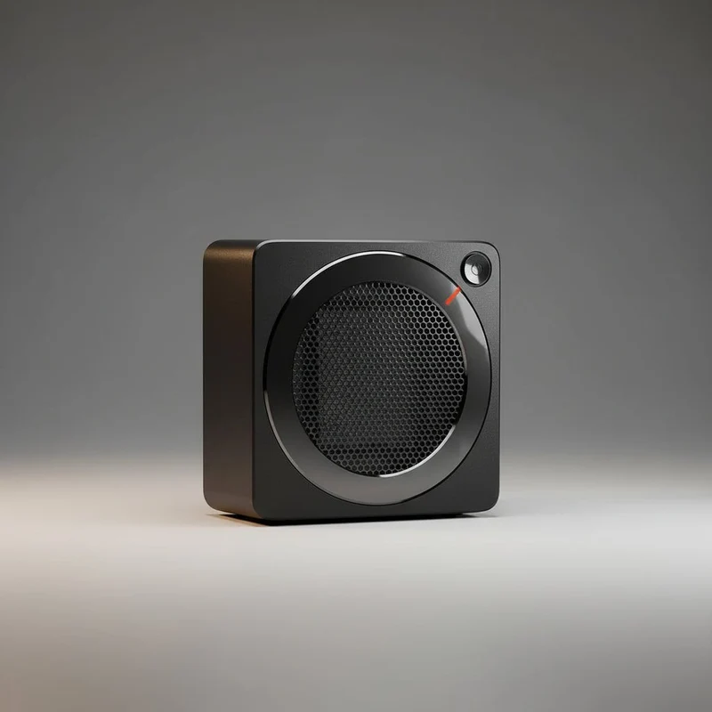 Effektiv Skrivebordsvarmer 500W med Hurtig Keramisk Opvarmning
