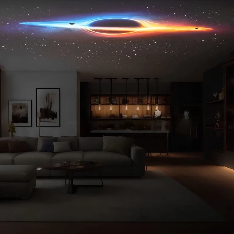 Stjernehimmel Projektor - Skab Magisk Aftenstemning i Hjemmet