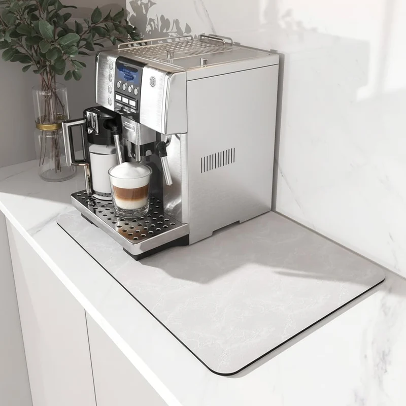 Absorberende Kaffebarmåtte – Hurtigtørrende & Plejefri