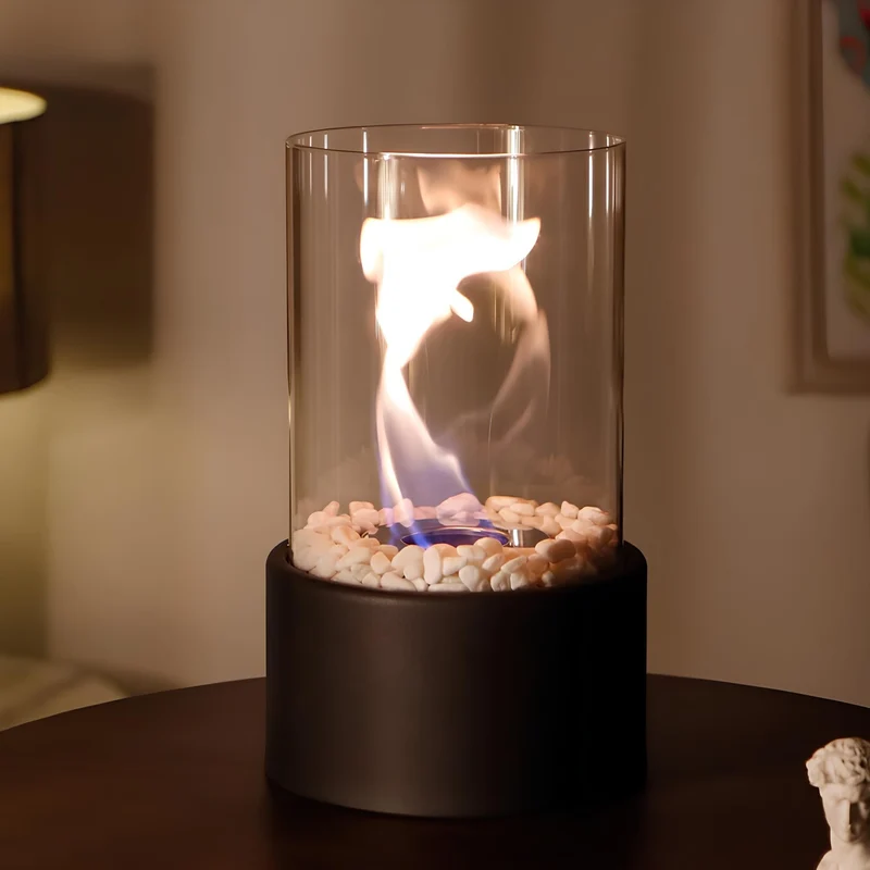 Elegant Glas Olie Lampe til Stemningsfuld Belysning