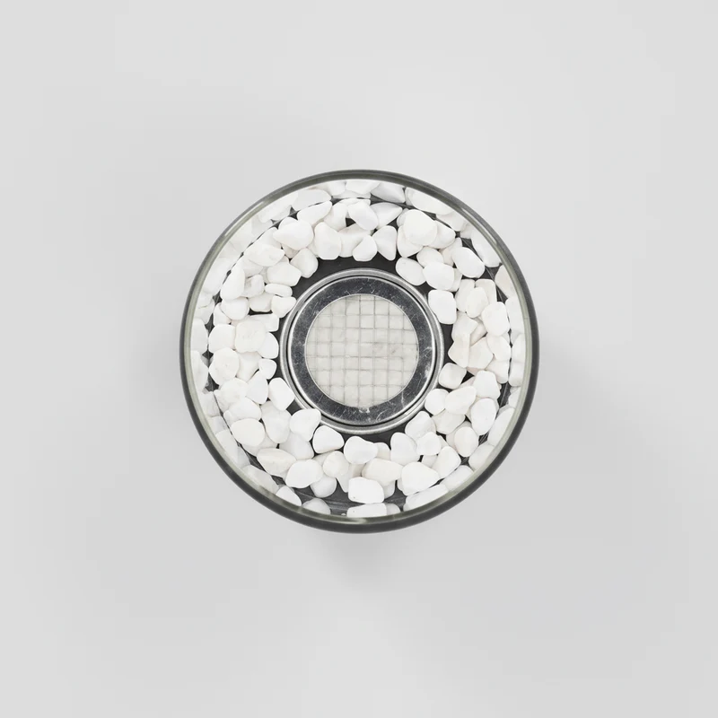 Elegant Glas Olie Lampe til Stemningsfuld Belysning