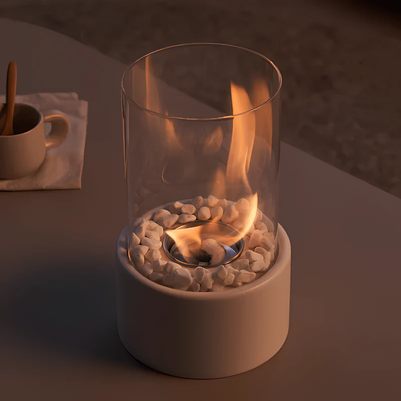 Elegant Glas Olie Lampe til Stemningsfuld Belysning