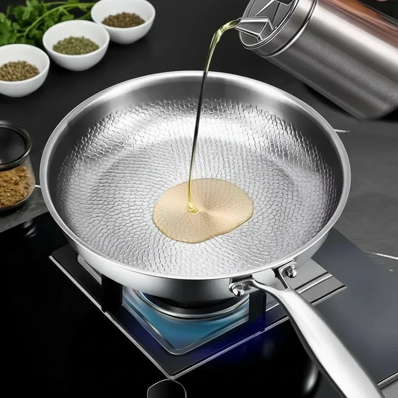 Titanium Stegepande til Induktion - Perfekt Non-Stick Effekt