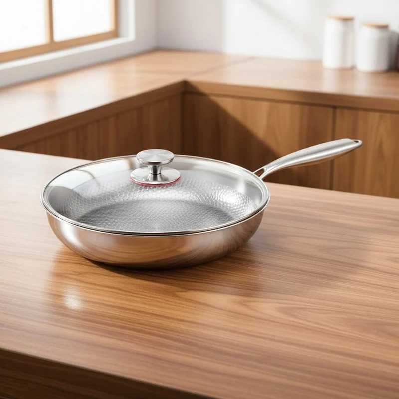 Titanium Stegepande til Induktion - Perfekt Non-Stick Effekt