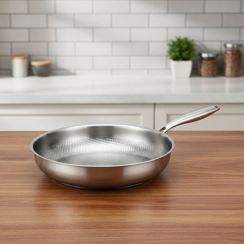 Titanium Stegepande til Induktion - Perfekt Non-Stick Effekt