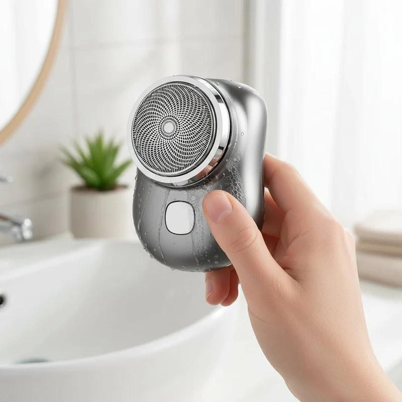 Kompakt USB Barbermaskine – Glat Barbering i Rejseformat