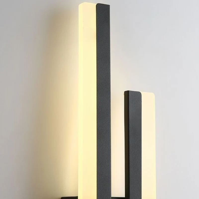 Elegant Acryl Væglampe med LED - Stilfuld Belysning til Hjemmet