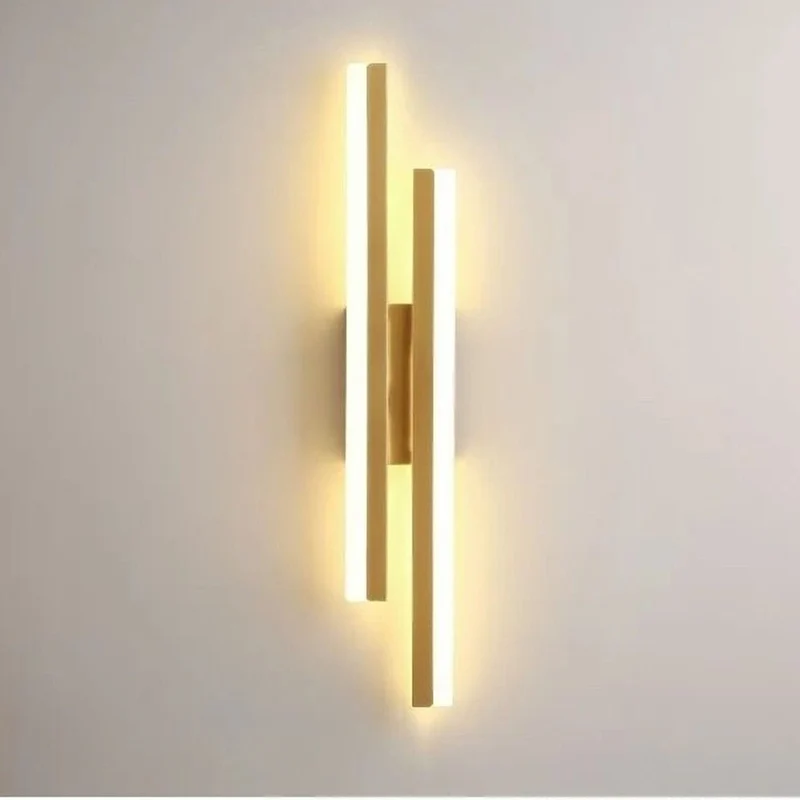 Elegant Acryl Væglampe med LED - Stilfuld Belysning til Hjemmet