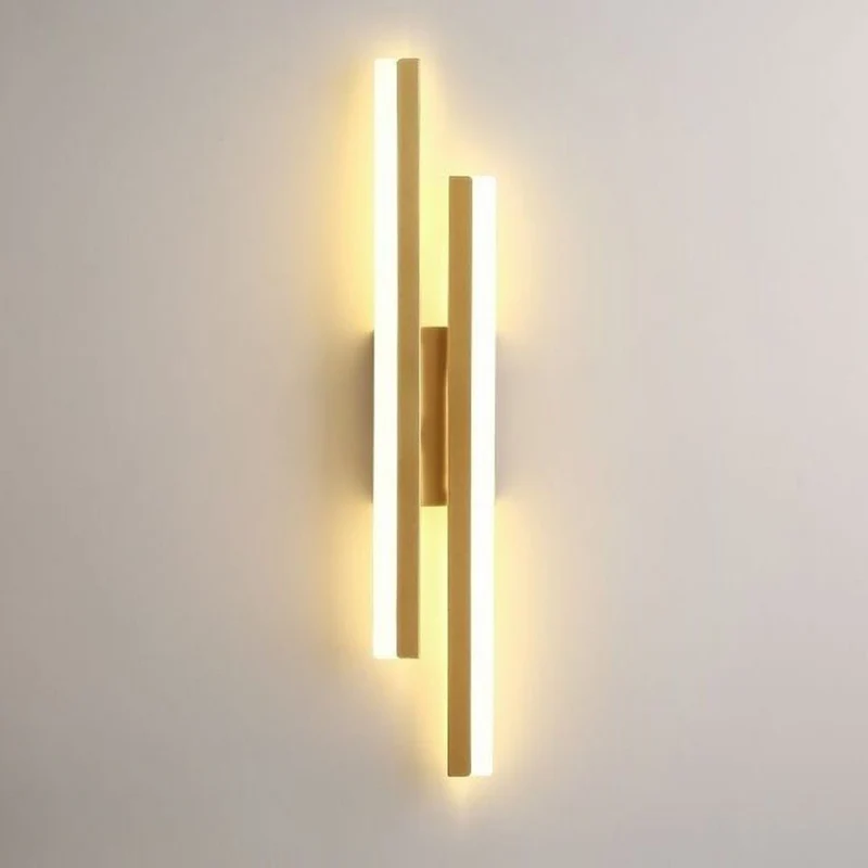 Elegant Acryl Væglampe med LED - Stilfuld Belysning til Hjemmet