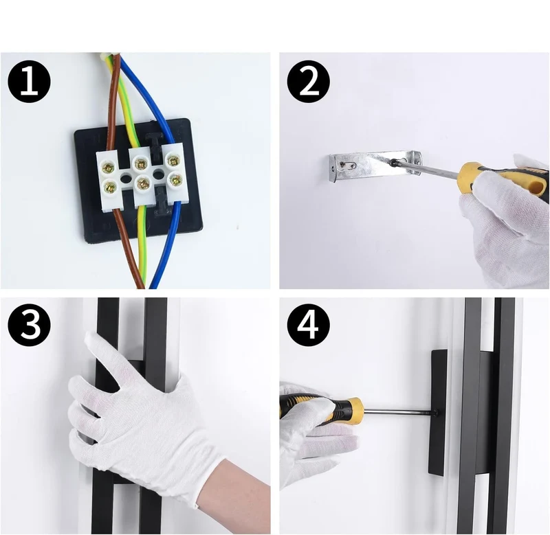 Elegant Acryl Væglampe med LED - Stilfuld Belysning til Hjemmet