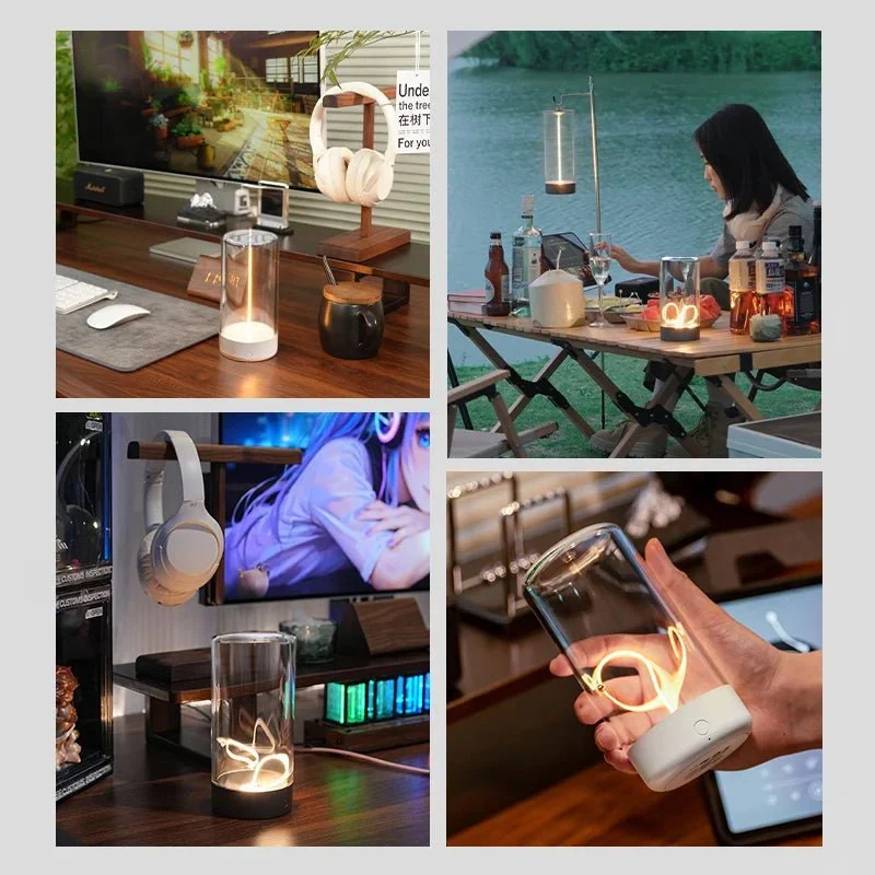 Fleksibel Magnetlampe med Lang Batteritid til Indendørs & Udendørs