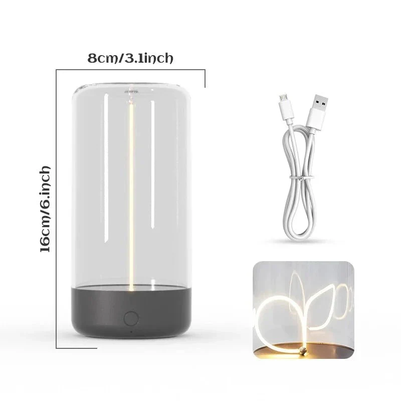 Fleksibel Magnetlampe med Lang Batteritid til Indendørs & Udendørs