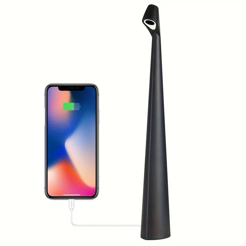 Genopladelig LED-bordlampe med justerbar belysning