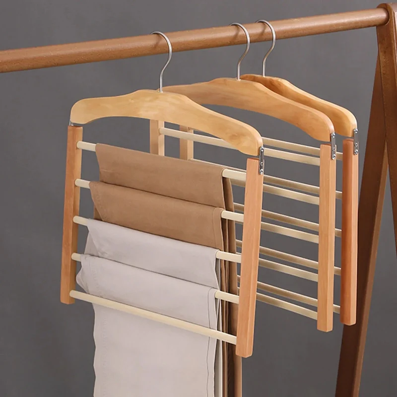 Elegante Træbøjler til Optimal Skabsplads og Stil