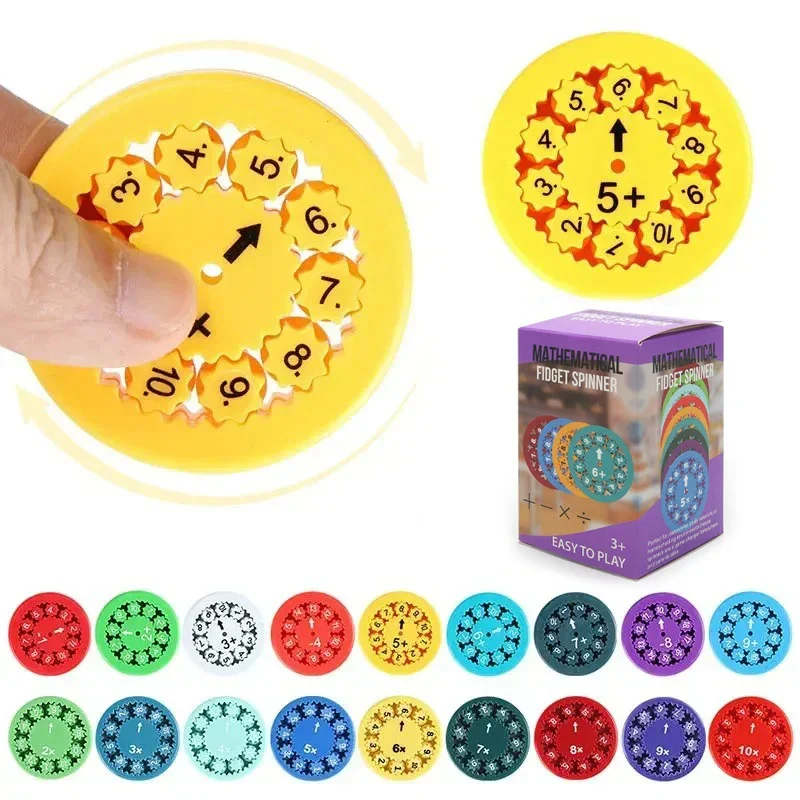Matematik Fidget-Spinner til Børn – Læring og Sjov
