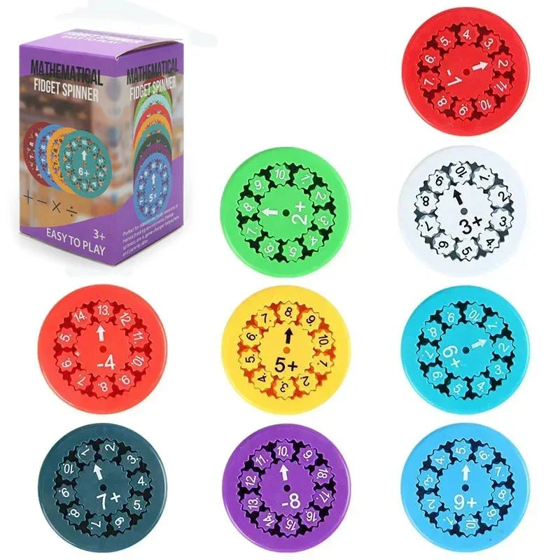 Matematik Fidget-Spinner til Børn – Læring og Sjov