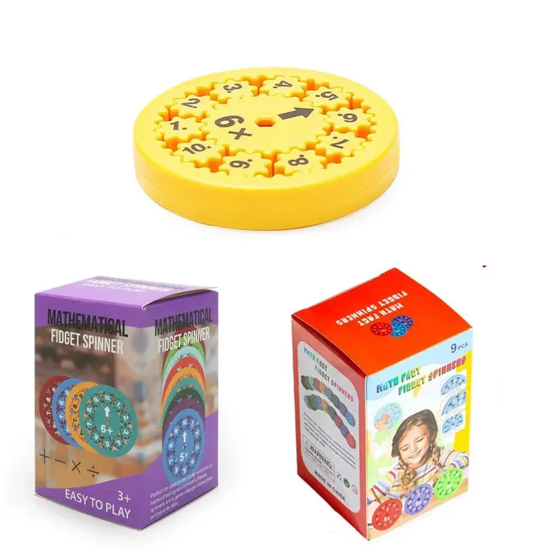 Matematik Fidget-Spinner til Børn – Læring og Sjov