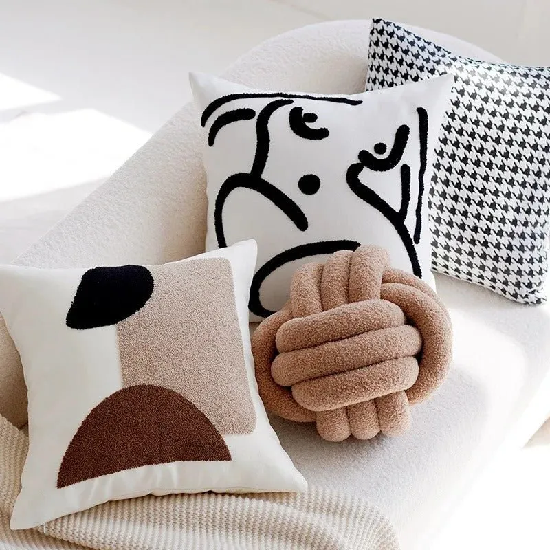Vintage Patchwork Pudevår - Blød Komfort og Stil