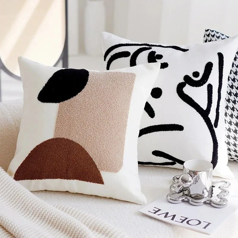 Vintage Patchwork Pudevår - Blød Komfort og Stil