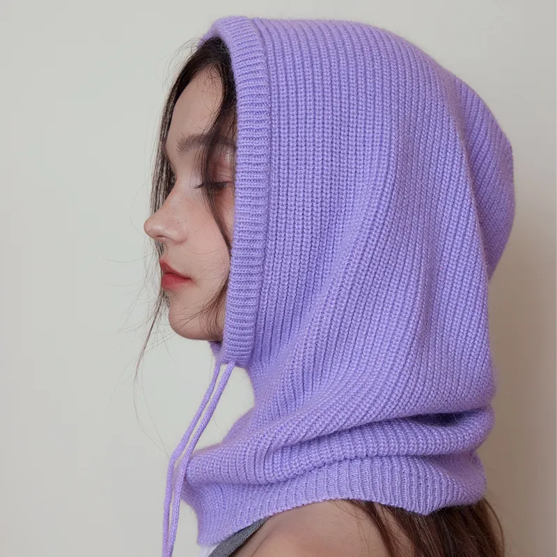 Varm Strikhue med Justerbart Design – Perfekt til Vinter