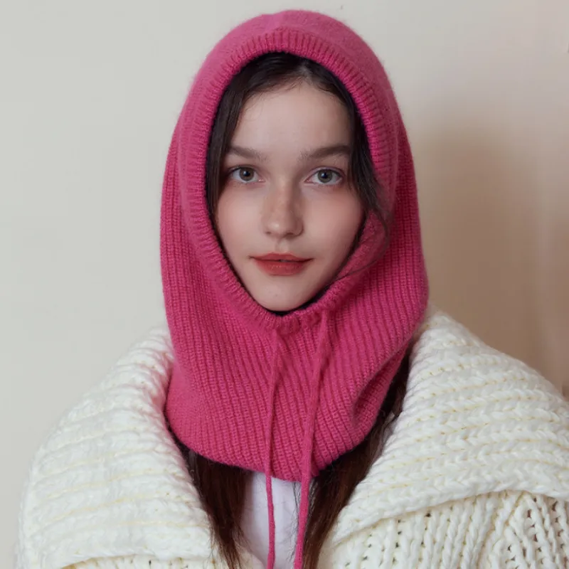 Varm Strikhue med Justerbart Design – Perfekt til Vinter