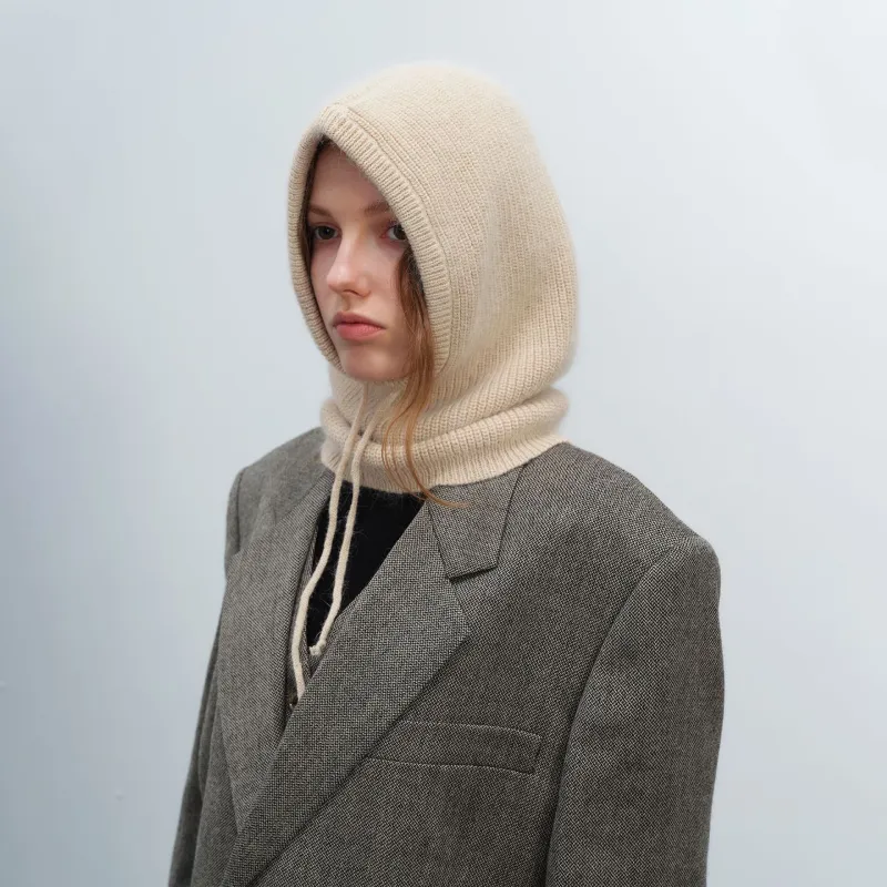 Varm Strikhue med Justerbart Design – Perfekt til Vinter