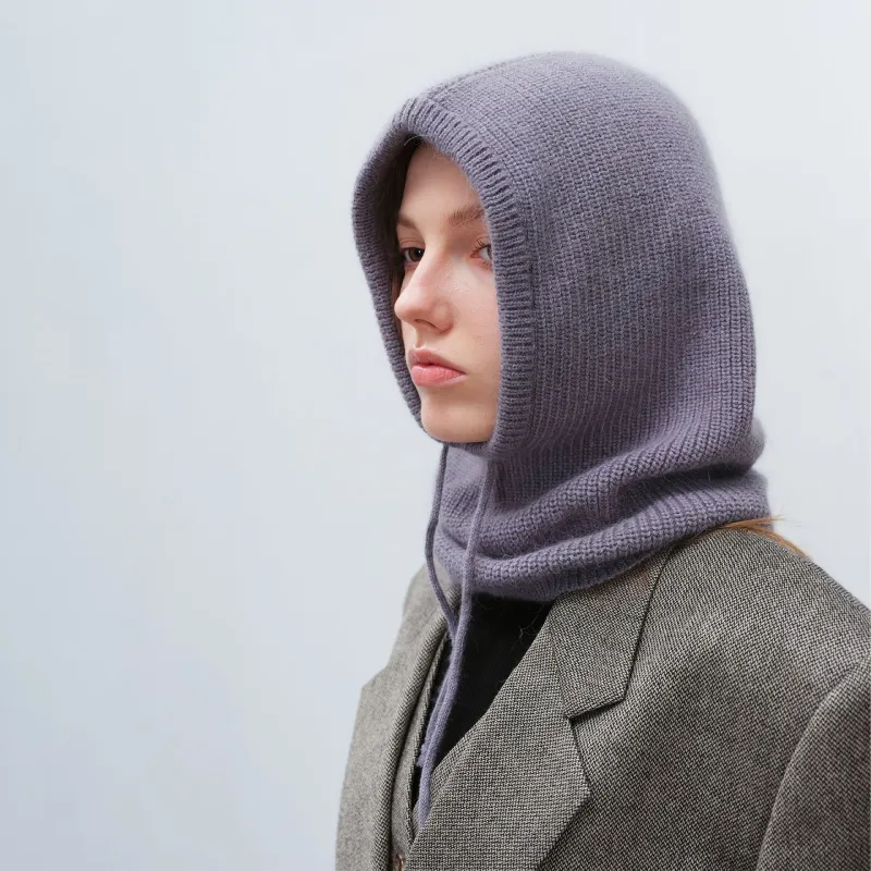 Varm Strikhue med Justerbart Design – Perfekt til Vinter