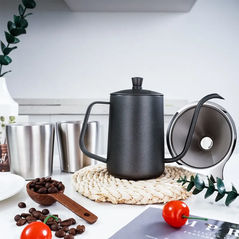 Kaffeefilter Sæt i Rustfrit Stål – Ideelt til Rejser & Gaver