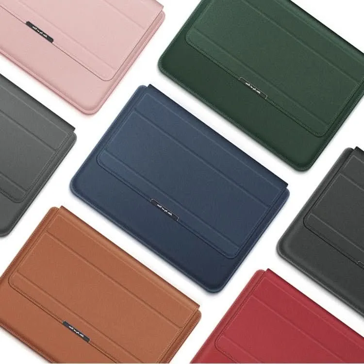 Vandtæt laptop-etui med stødabsorbering og standerfunktion