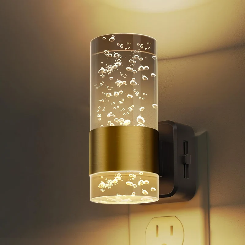Justerbar LED Natlys - Energibesparende og Farvetilpasning