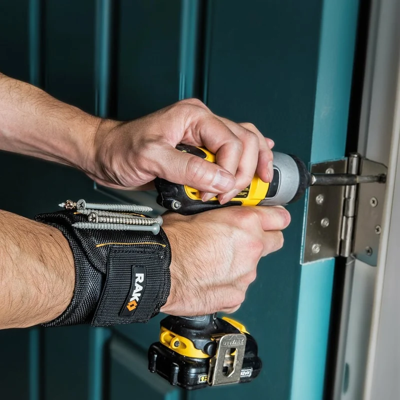 Magnetisk Armbånd til Værktøj - Komfortabelt og Justerbart