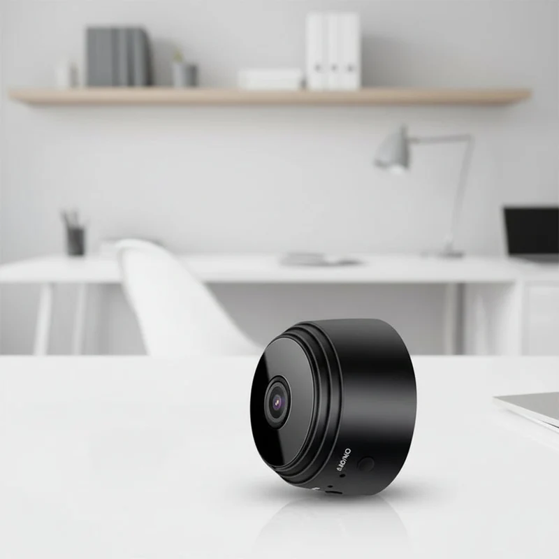 Trådløst 1080p Mini Kamera med Magnet og Nattevision