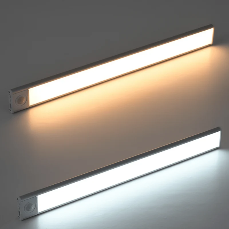 Trådløs LED Skabslys med Bevægelsessensor – Nem Installation