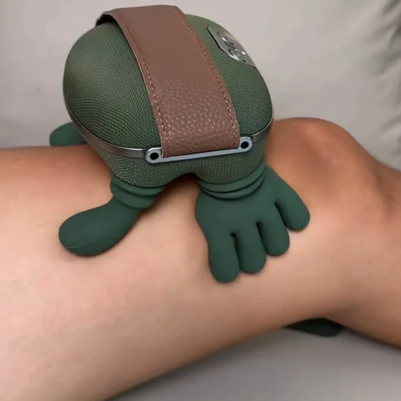 Trådløs Nakkemassager med Varmeterapi – Afspænding og Komfort