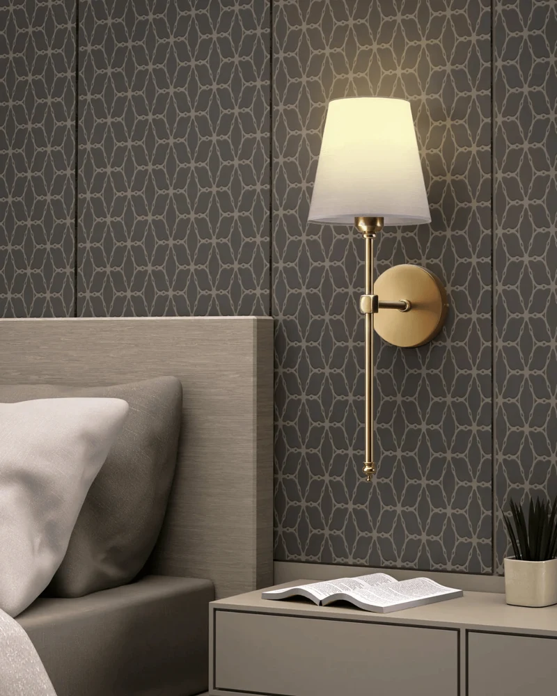 Elegant væglampe med justerbar lysstyrke og tidløst design