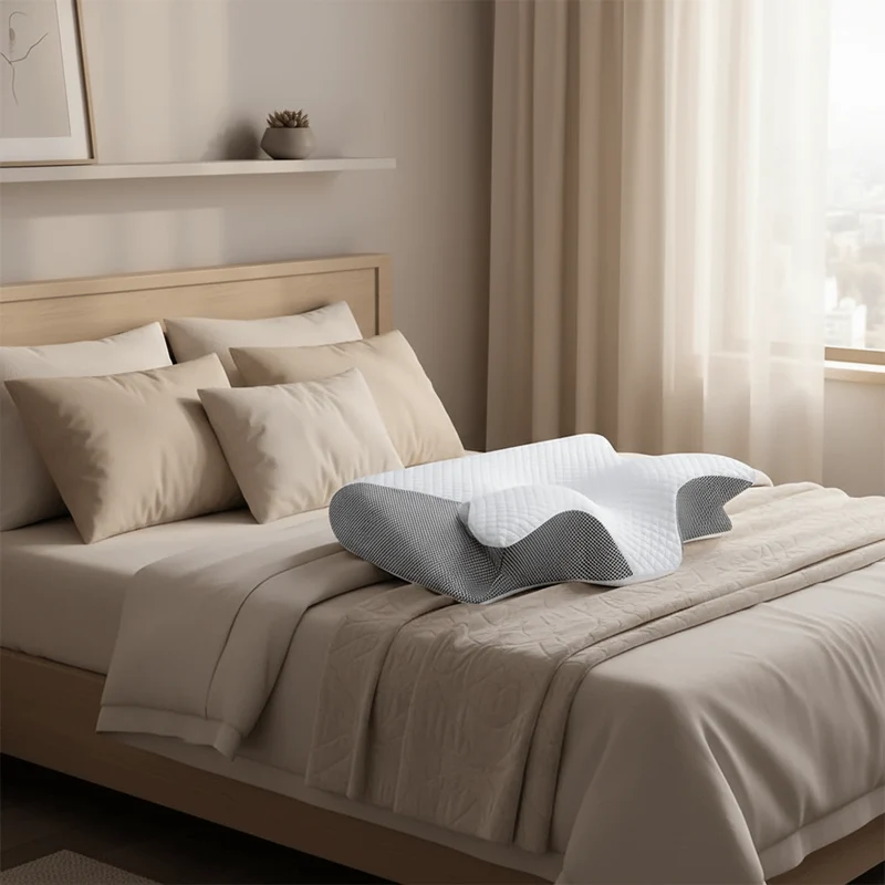 Ergonomisk Nakkepude i Memory Foam for Bedre Søvn