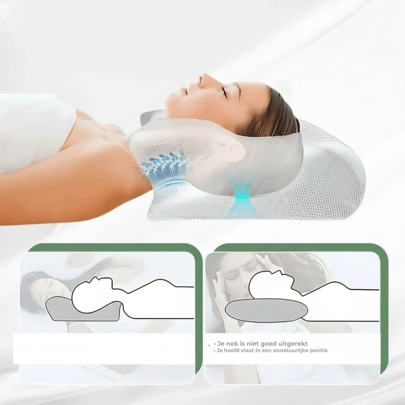 Ergonomisk Nakkepude i Memory Foam for Bedre Søvn
