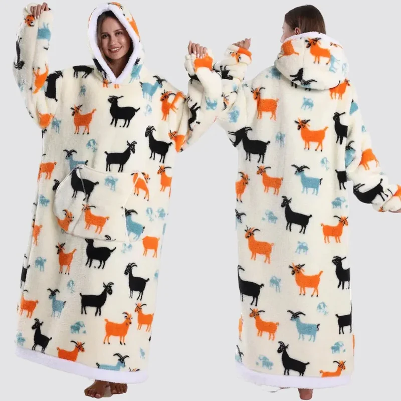 Ekstra Stor Fleece Hættetrøje: Perfekt Til Hygge og Varme