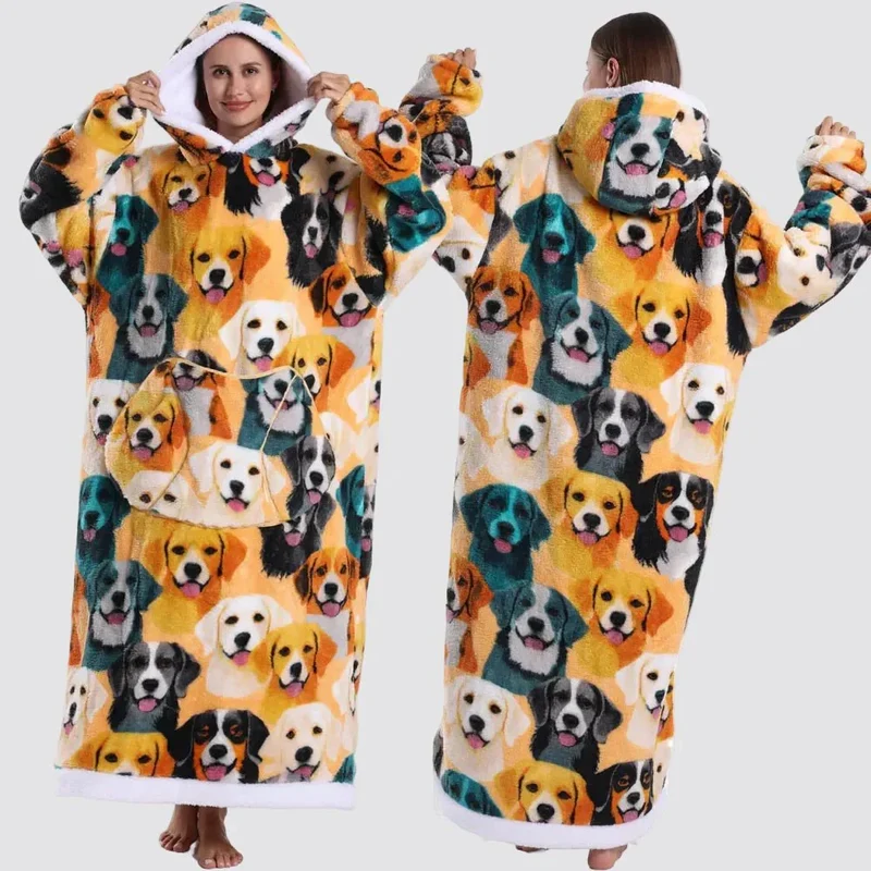 Ekstra Stor Fleece Hættetrøje: Perfekt Til Hygge og Varme