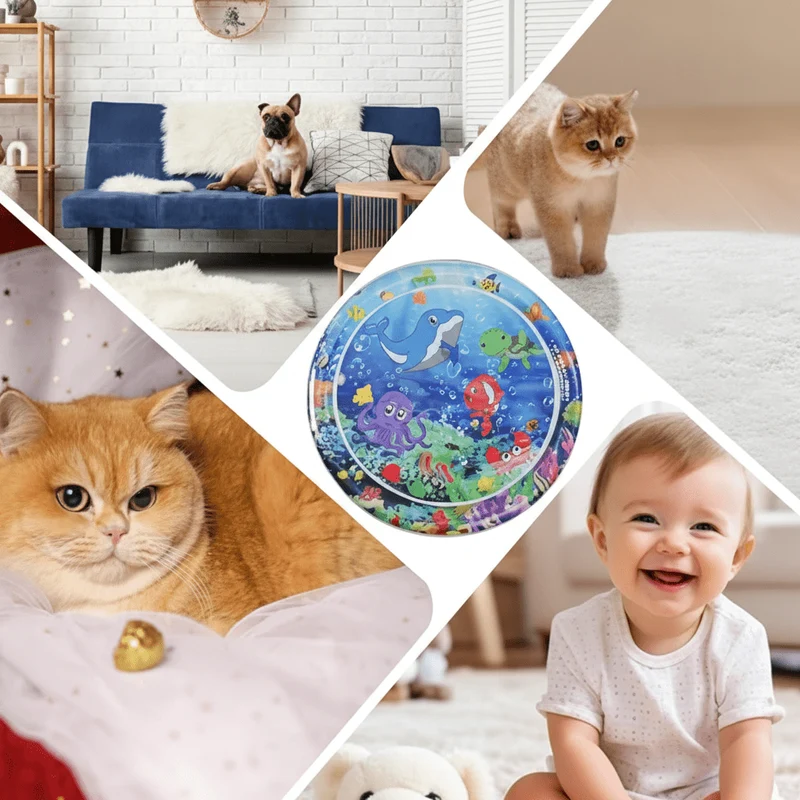 Interaktiv Vandlegemåtte til Katte - Stimulerende Sanseleg