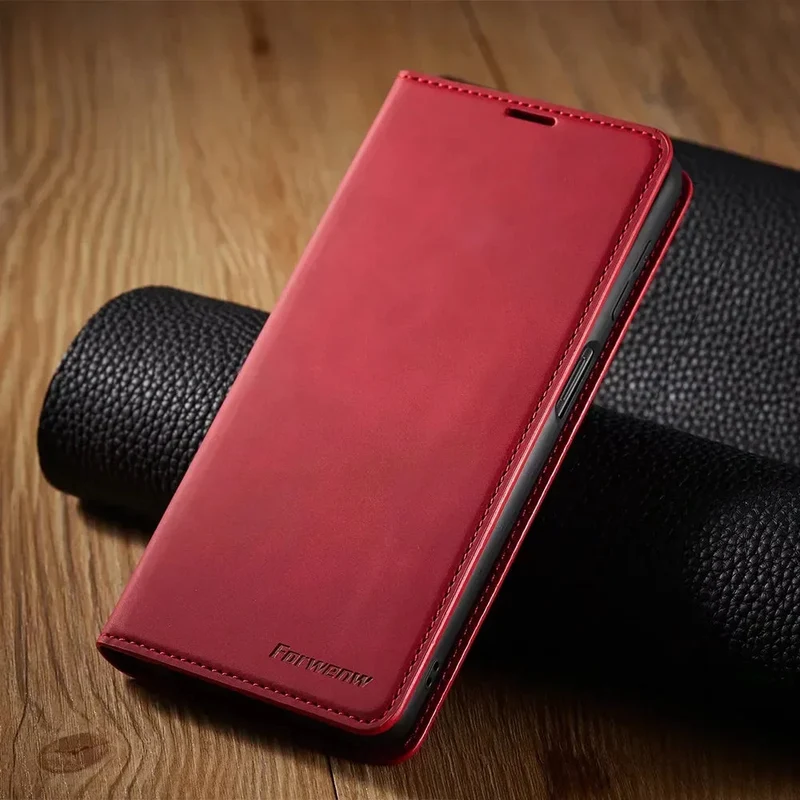 Magnetisk Læder Cover til Huawei - Stilfuld Beskyttelse